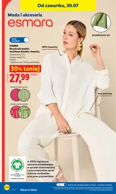Lidl - gazetka promocyjna Oferta od czwartku od czwartku 30.07 do soboty 01.08 - strona 40