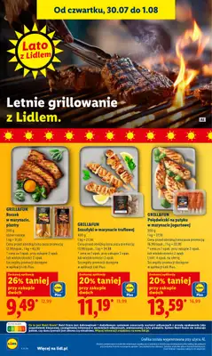 Lidl - gazetka promocyjna Oferta od czwartku od czwartku 30.07 do soboty 01.08 - strona 60