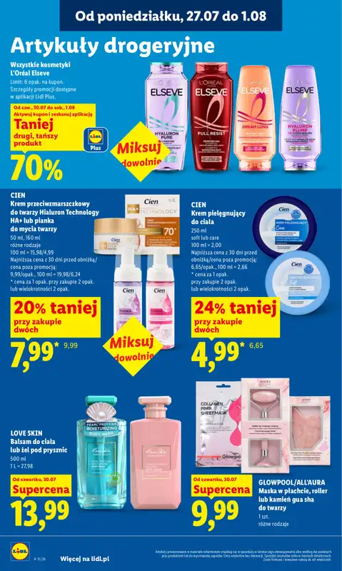 Lidl - gazetka promocyjna Oferta od czwartku od czwartku 30.07 do soboty 01.08 - strona 90