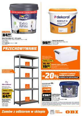 OBI - gazetka promocyjna Gazetka od środy 29.07 do wtorku 18.08 - strona 7