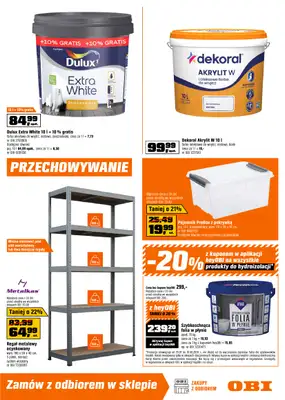 OBI - gazetka promocyjna Gazetka od środy 29.07 do wtorku 18.08 - strona 7
