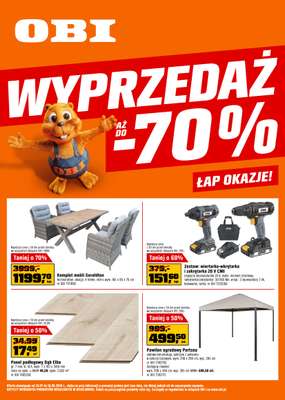 OBI - gazetka promocyjna Gazetka od środy 29.07 do wtorku 18.08 - strona 11