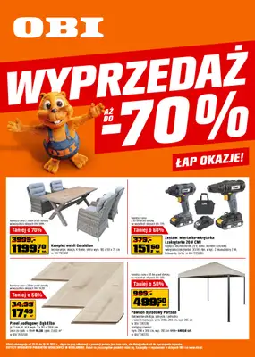 OBI - gazetka promocyjna Gazetka od środy 29.07 do wtorku 18.08 - strona 11