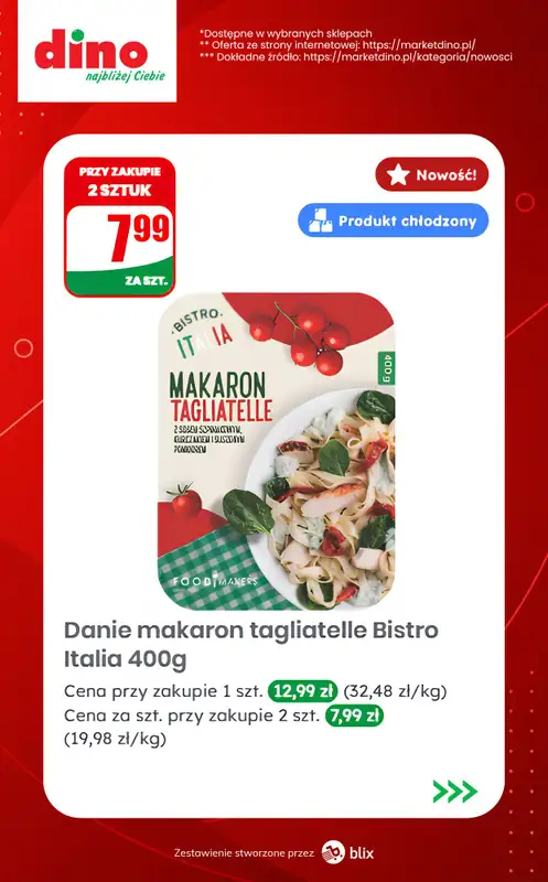 Dino - gazetka promocyjna Nowości w Dino! od środy 29.07  - strona 10