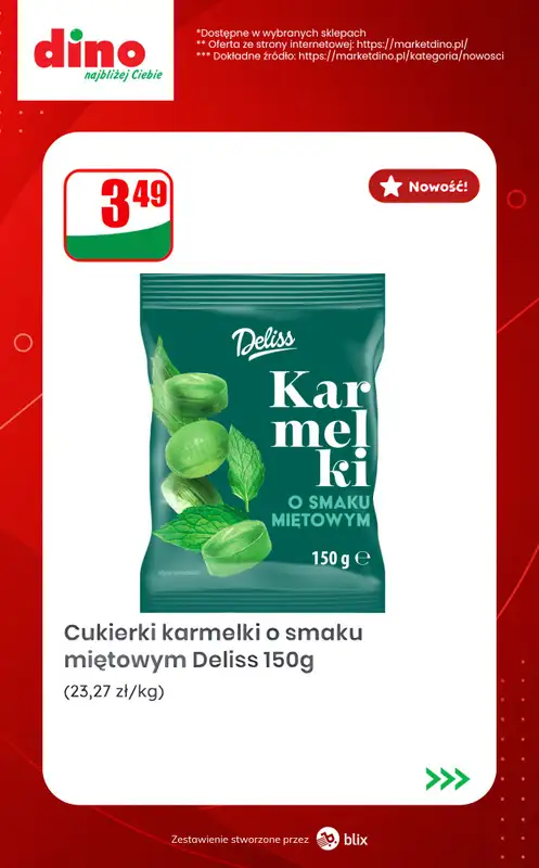 Dino - gazetka promocyjna Nowości w Dino! od środy 29.07  - strona 7