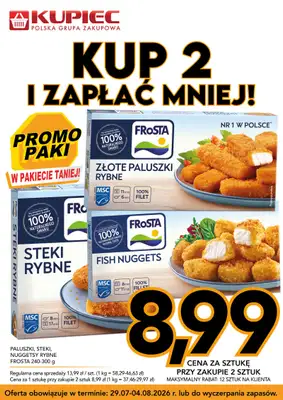 Kupiec - gazetka promocyjna Promopaki od środy 29.07 do wtorku 04.08 - strona 7