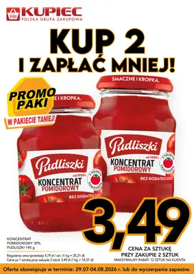 Kupiec - gazetka promocyjna Promopaki od środy 29.07 do wtorku 04.08 - strona 12