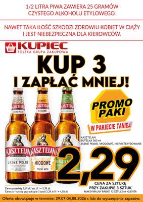 Kupiec - gazetka promocyjna Promopaki od środy 29.07 do wtorku 04.08 - strona 10