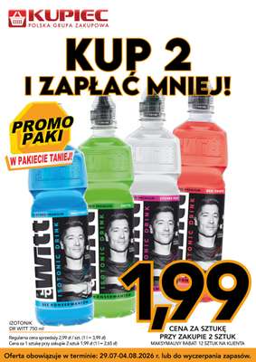 Kupiec - gazetka promocyjna Promopaki od środy 29.07 do wtorku 04.08 - strona 5