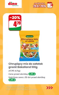 Dino - gazetka promocyjna Specjalna oferta na 29.07.2026 - promocje spoza gazetki od środy 29.07 do środy 29.07 - strona 9