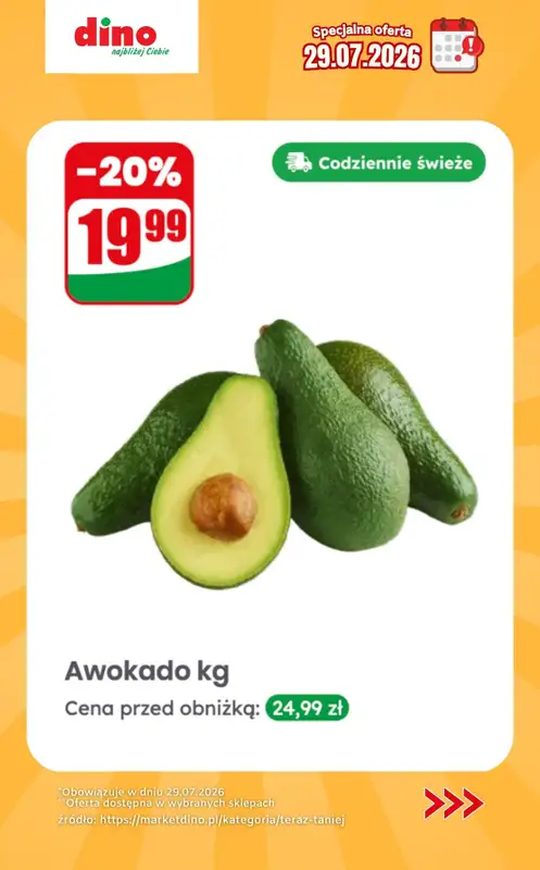 Dino - gazetka promocyjna Specjalna oferta na 29.07.2026 - promocje spoza gazetki od środy 29.07 do środy 29.07 - strona 5