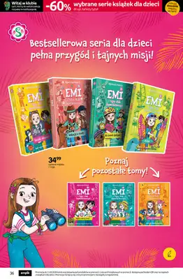 Empik - gazetka promocyjna Tom kultury: książki od środy 29.07 do wtorku 11.08 - strona 36