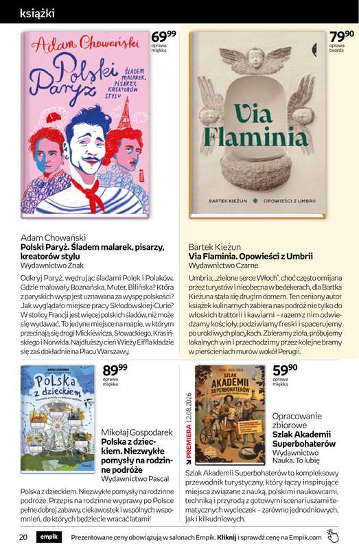 Empik - gazetka promocyjna Tom kultury: książki od środy 29.07 do wtorku 11.08 - strona 20