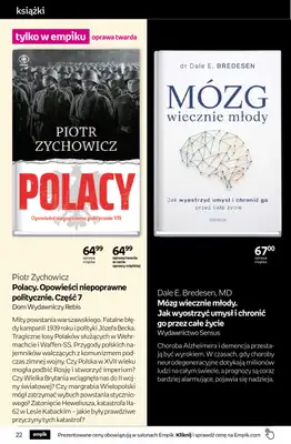 Empik - gazetka promocyjna Tom kultury: książki od środy 29.07 do wtorku 11.08 - strona 22