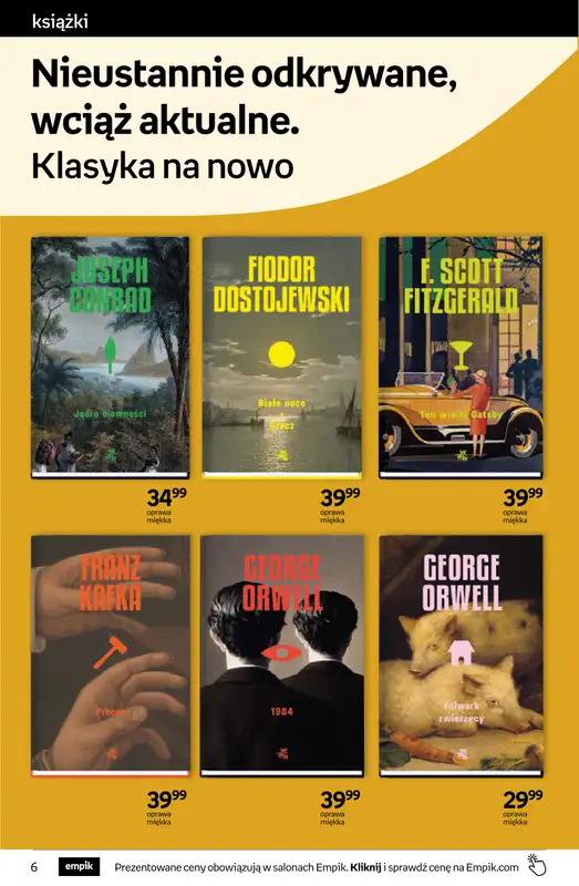 Empik - gazetka promocyjna Tom kultury: książki od środy 29.07 do wtorku 11.08 - strona 6