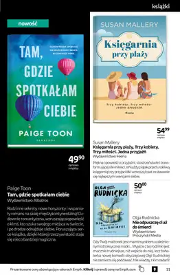 Empik - gazetka promocyjna Tom kultury: książki od środy 29.07 do wtorku 11.08 - strona 11