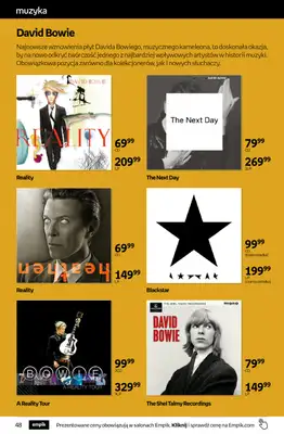 Empik - gazetka promocyjna Tom kultury: muzyka od środy 29.07 do wtorku 11.08 - strona 9