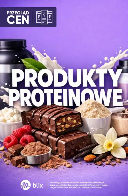 Biedronka - gazetka promocyjna Produkty proteinowe - przegląd cen  
