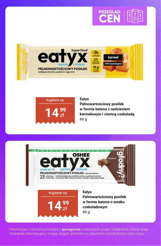 Biedronka - gazetka promocyjna Produkty proteinowe - przegląd cen od czwartku 30.07 do soboty 01.08 - strona 10
