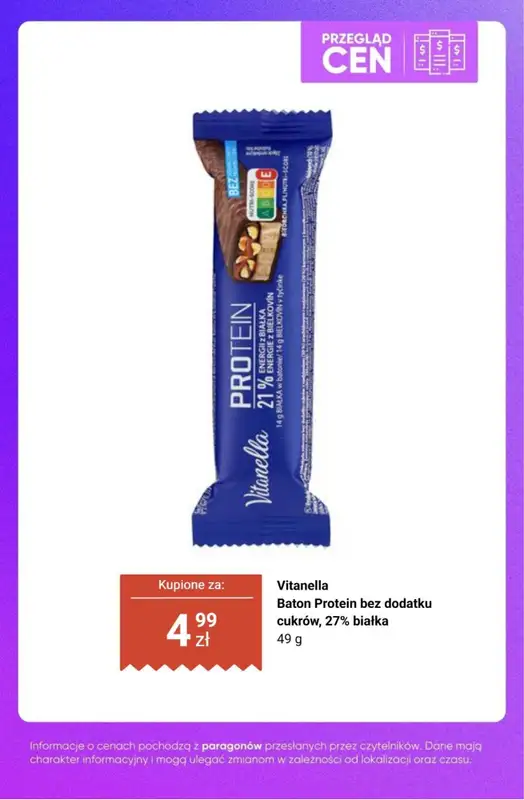 Biedronka - gazetka promocyjna Produkty proteinowe - przegląd cen   - strona 3