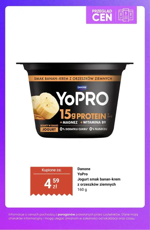 Biedronka - gazetka promocyjna Produkty proteinowe - przegląd cen od czwartku 30.07 do soboty 01.08 - strona 12