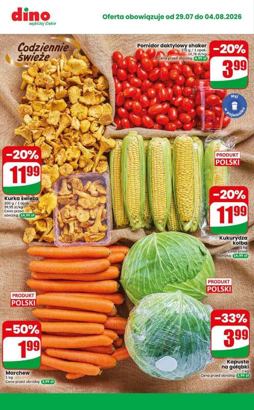 Dino - gazetka promocyjna Najlepsze promocje! od środy 29.07 do wtorku 04.08 - strona 8