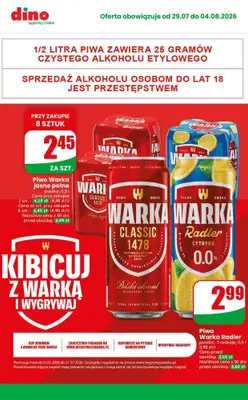 Dino - gazetka promocyjna Najlepsze promocje! od środy 29.07 do wtorku 04.08 - strona 11