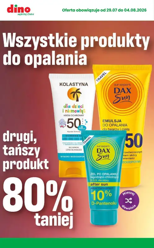 Dino - gazetka promocyjna Najlepsze promocje! od środy 29.07 do wtorku 04.08 - strona 5