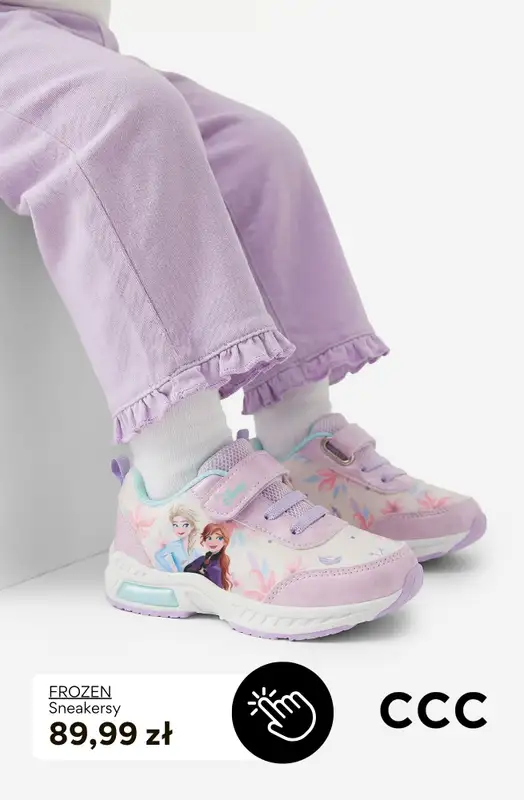 CCC - gazetka promocyjna Sneakersy dziewczęce do 100 zł od środy 29.07  - strona 7