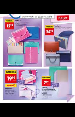 Biedronka - gazetka promocyjna Do Mojej szkoły idę od poniedziałku 20.07 do poniedziałku 31.08 - strona 23