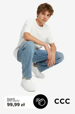 CCC - gazetka promocyjna Sneakersy dla chłopca do 100 zł od środy 29.07  - strona 9