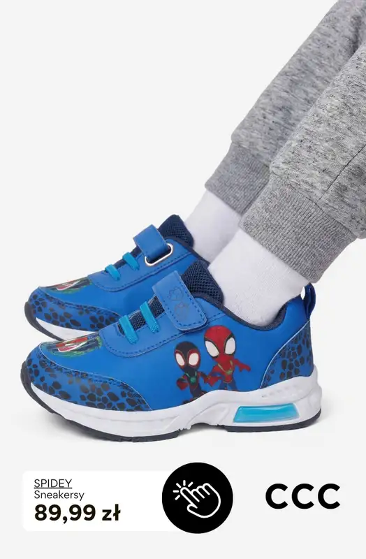CCC - gazetka promocyjna Sneakersy dla chłopca do 100 zł od środy 29.07  - strona 8