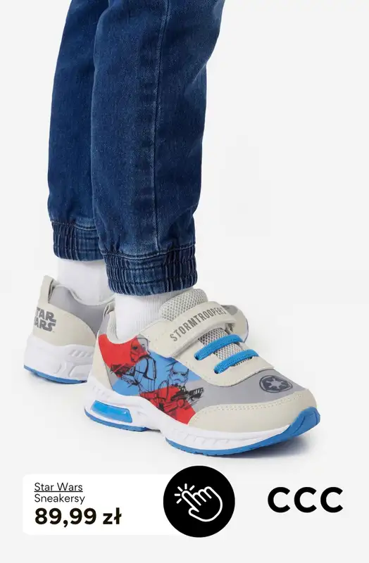 CCC - gazetka promocyjna Sneakersy dla chłopca do 100 zł od środy 29.07  - strona 7