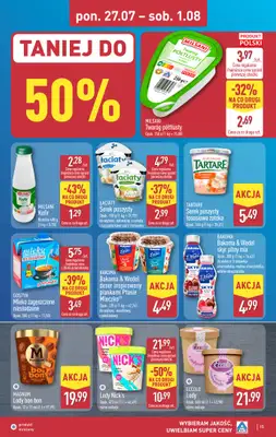 Aldi - gazetka promocyjna Pełny katalog! od poniedziałku 27.07 do soboty 01.08 - strona 15