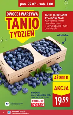 Aldi - gazetka promocyjna Pełny katalog! od poniedziałku 27.07 do soboty 01.08 - strona 8