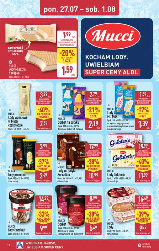 Aldi - gazetka promocyjna Pełny katalog! od poniedziałku 27.07 do soboty 01.08 - strona 18