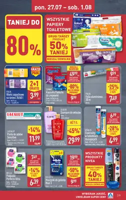 Aldi - gazetka promocyjna Pełny katalog! od poniedziałku 27.07 do soboty 01.08 - strona 23