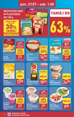 Aldi - gazetka promocyjna Pełny katalog! od poniedziałku 27.07 do soboty 01.08 - strona 14