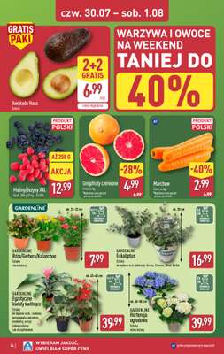 Aldi - gazetka promocyjna Pełny katalog! od poniedziałku 27.07 do soboty 01.08 - strona 34