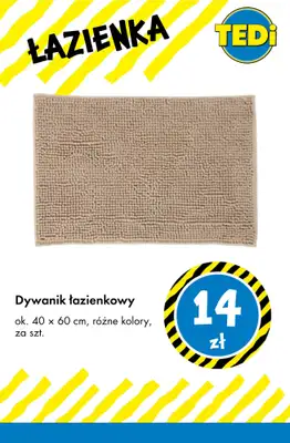 Tedi - gazetka promocyjna Akcesoria łazienkowe od środy 29.07  - strona 11