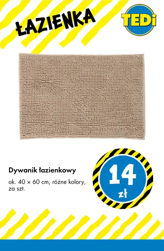 Tedi - gazetka promocyjna Akcesoria łazienkowe od środy 29.07  - strona 11