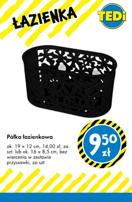 Tedi - gazetka promocyjna Akcesoria łazienkowe od środy 29.07  - strona 9
