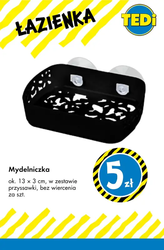 Tedi - gazetka promocyjna Akcesoria łazienkowe od środy 29.07  - strona 8