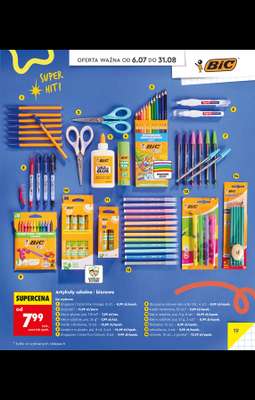 Biedronka - gazetka promocyjna Do Mojej szkoły idę od poniedziałku 06.07 do poniedziałku 31.08 - strona 21