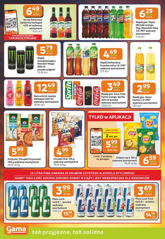 Gama - gazetka promocyjna Gazetka od czwartku 30.07 do wtorku 11.08 - strona 10