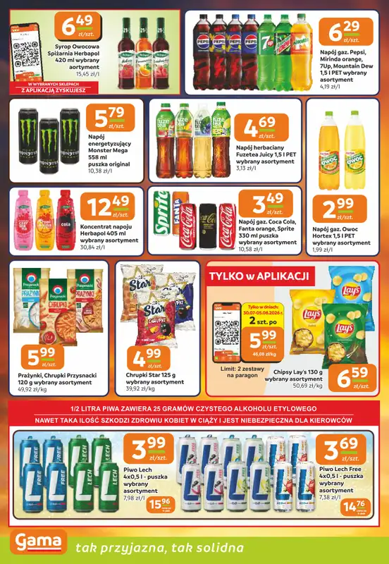 Gama - gazetka promocyjna Gazetka od czwartku 30.07 do wtorku 11.08 - strona 10