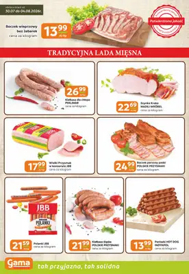 Gama - gazetka promocyjna Gazetka od czwartku 30.07 do wtorku 11.08 - strona 2
