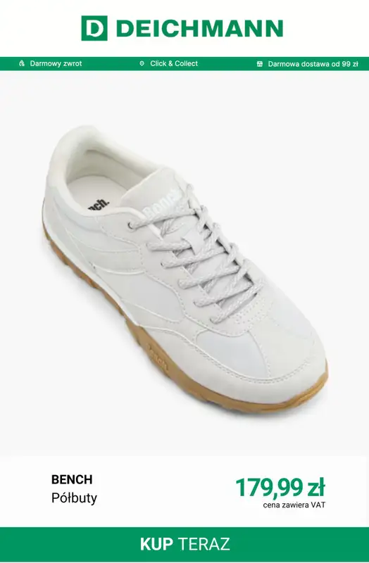 Deichmann - gazetka promocyjna Sneakersy o niskim profilu od środy 29.07  - strona 3