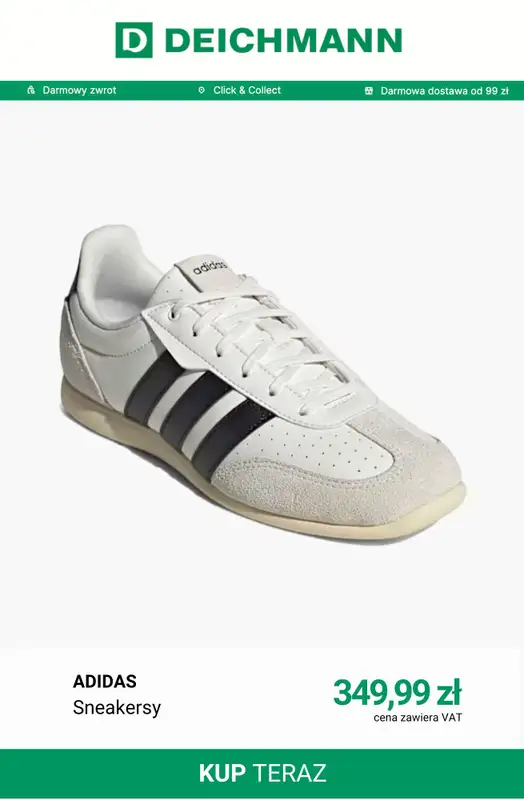Deichmann - gazetka promocyjna Sneakersy o niskim profilu od środy 29.07  - strona 2