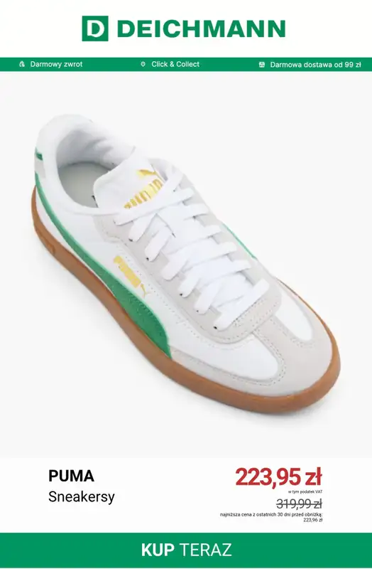 Deichmann - gazetka promocyjna Sneakersy o niskim profilu od środy 29.07  - strona 7